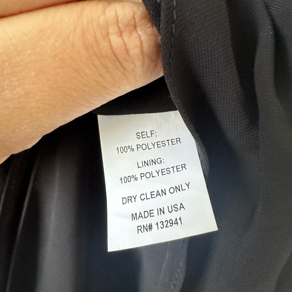 Amanda Uprichard Revolve “Cantara”‎ Midi Black Elegant Black Ruffle Dress Small - Picture 6 of 12